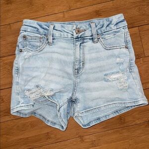 American Eagle Outfitters Light Blue Jean Shorts